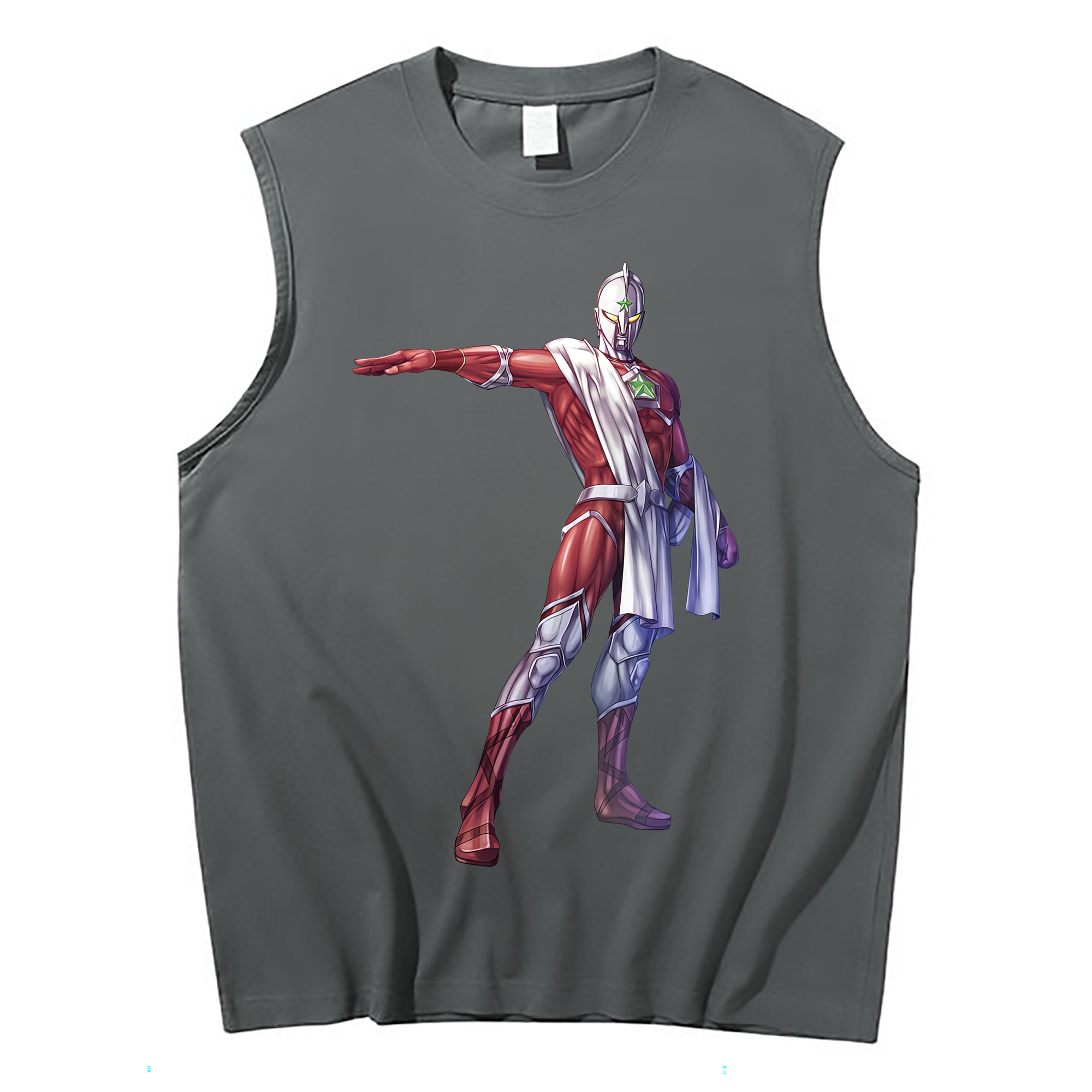 （画像用） ウルトラマン Ultraman コットン100％タンクトップ（フロントプリント）